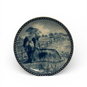 Collectible Skye Terrier Dog Plate